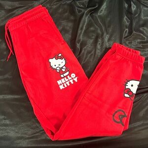 Sanrio hello kitty sweatpants size medium